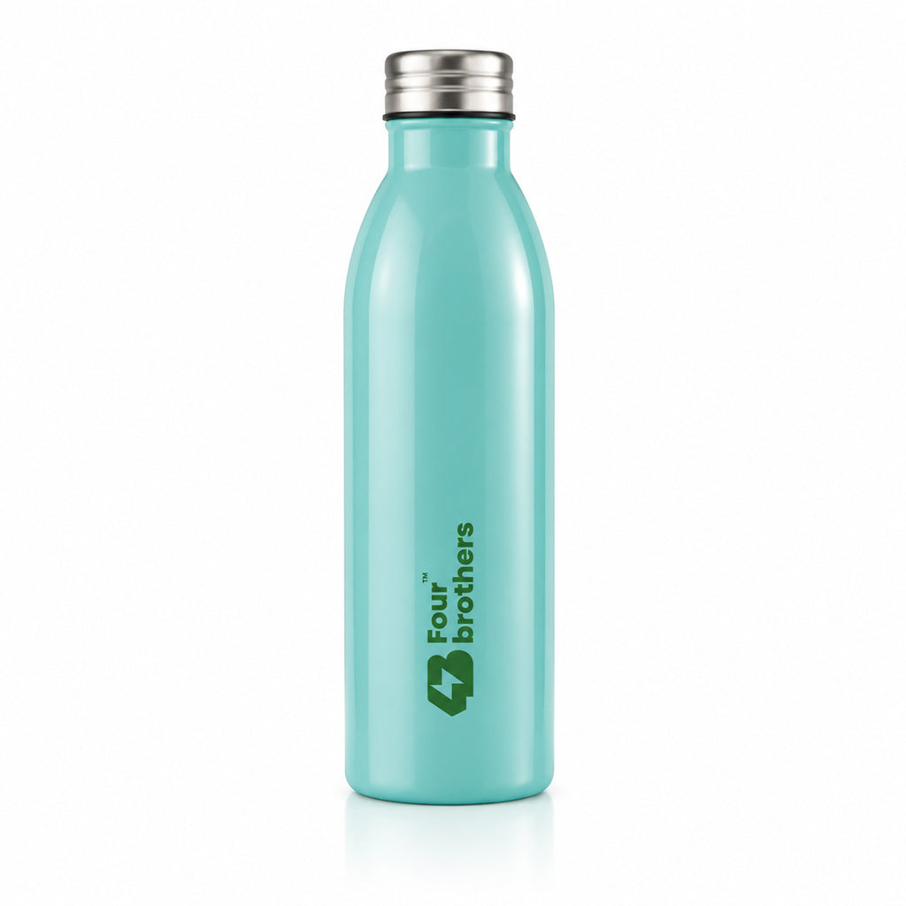 Four Brothers Stainless Steel Water Bottle ( Elite )– Single Wall, Leakproof, Lightweight
