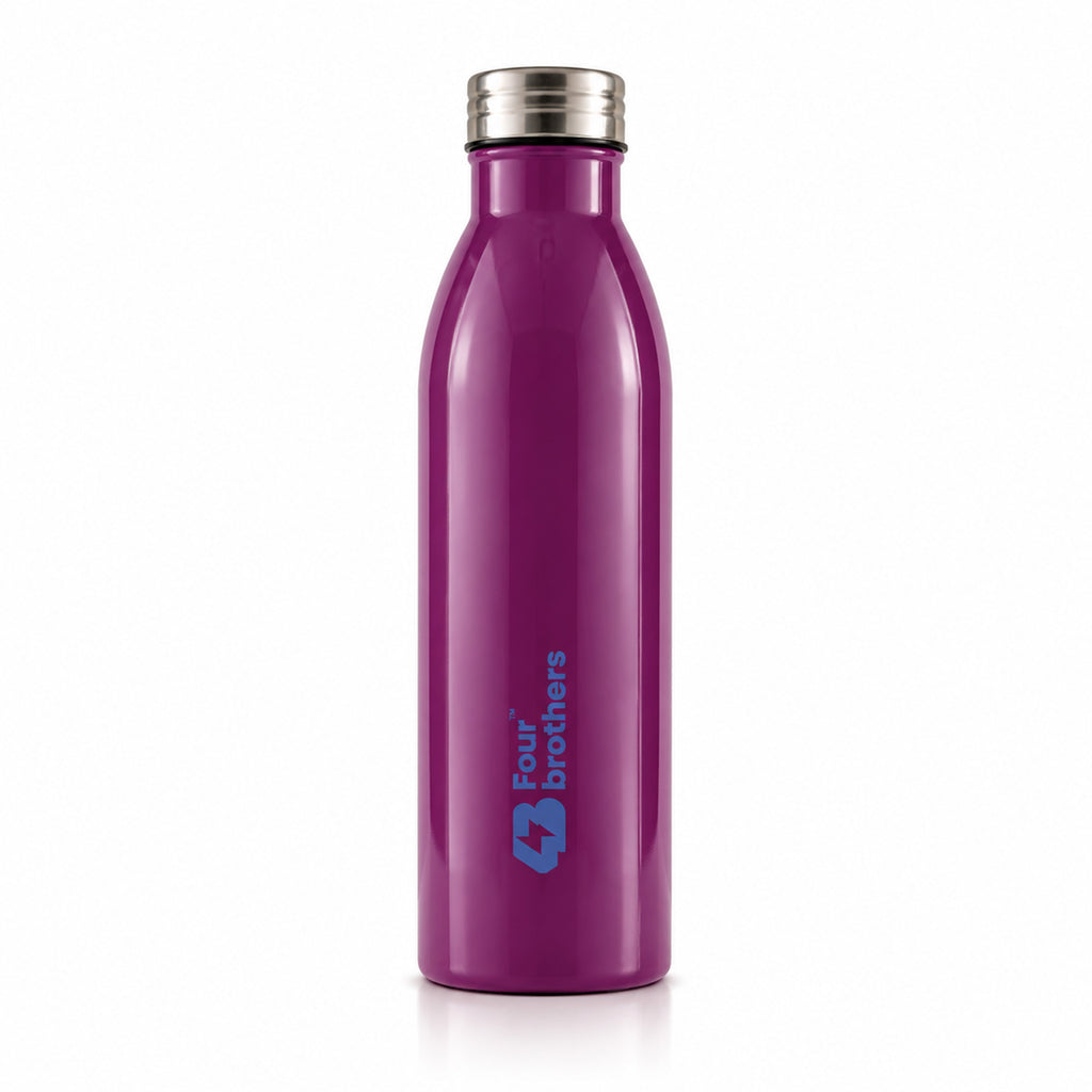 Four Brothers Stainless Steel Water Bottle ( Elite )– Single Wall, Leakproof, Lightweight