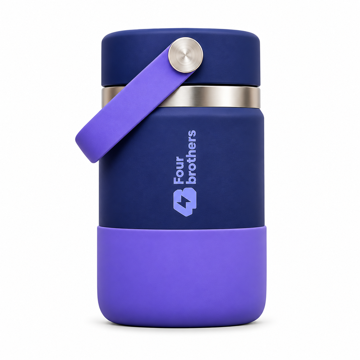Wave Go Hot and Cold 304 Stainless Steel Wide Mouth Flask 380ml Four Brothers