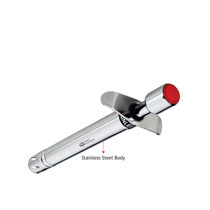 Stainless Steel Gas Lighter – Reliable Spark, Sleek Build