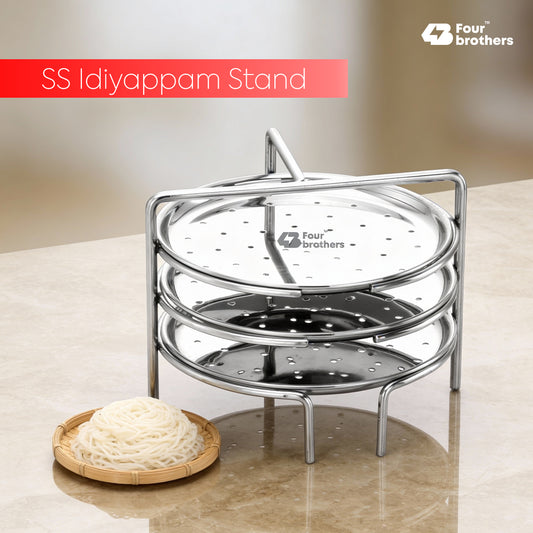 Idiyappam Stand – Stainless Steel Steamer Plate