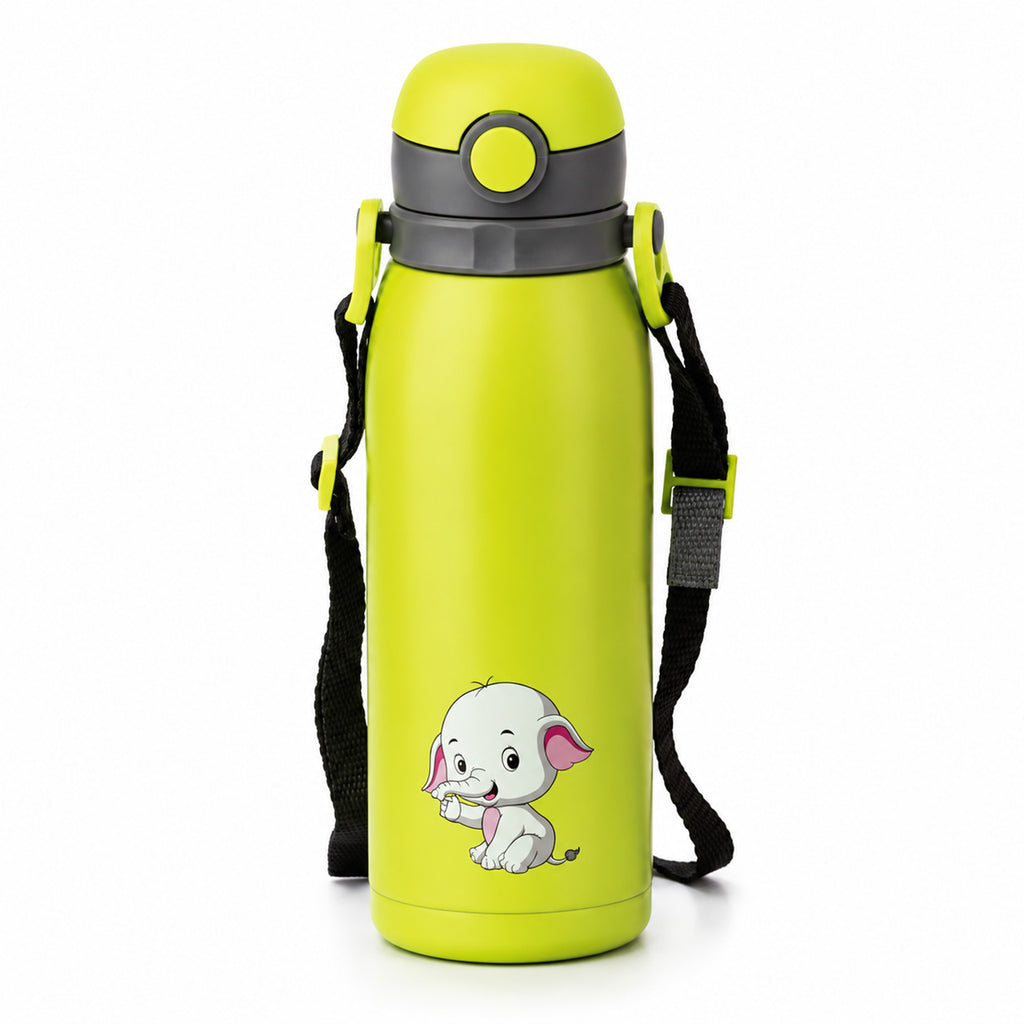 Four Brothers Kids Insulated Sipper Bottle - 750ml - 18Hr Hot & 24Hr Cold, Leakproof with Straw