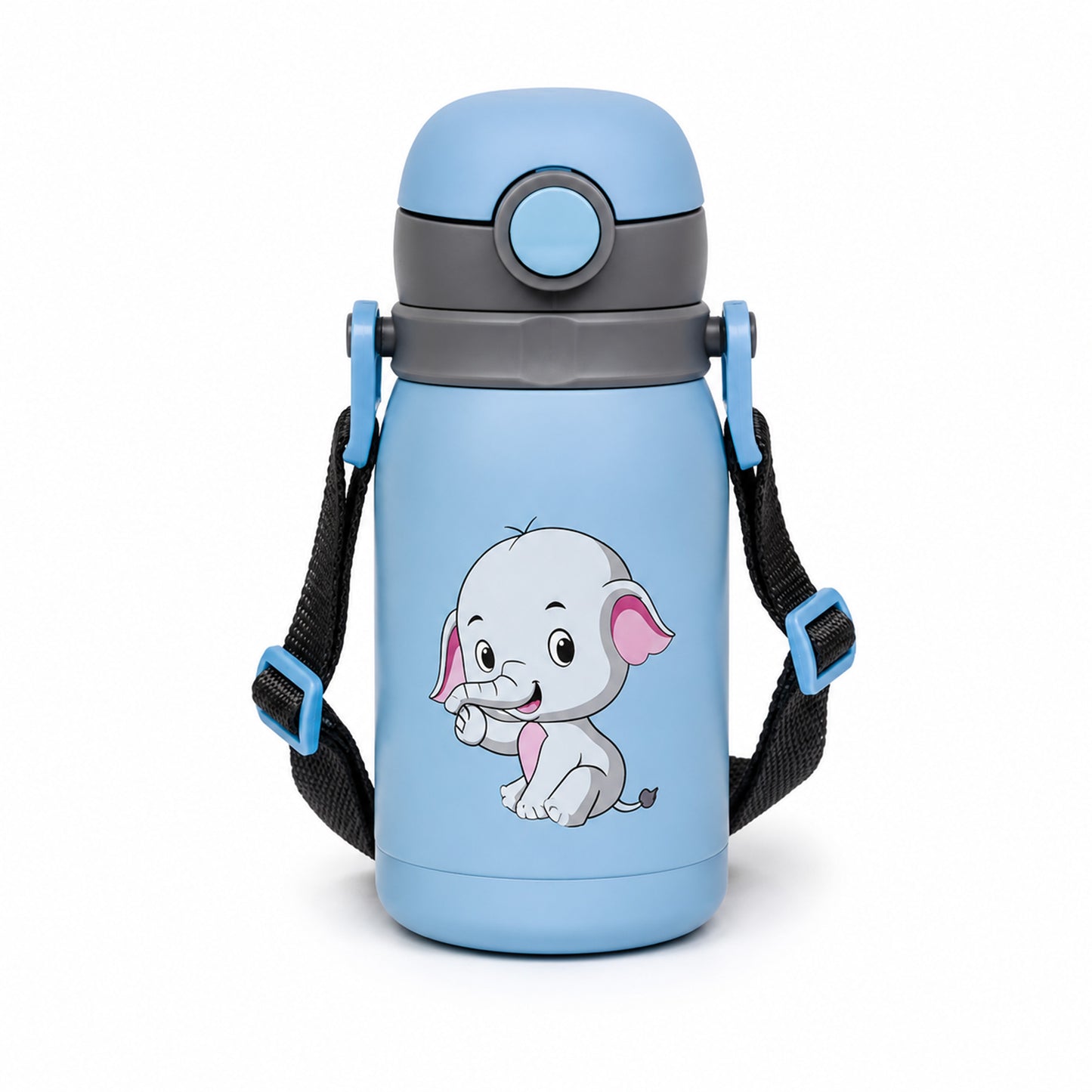 Four Brothers Kids Insulated Sipper Bottle- 300ml - 18Hr Hot & 24Hr Cold, Leakproof with Straw
