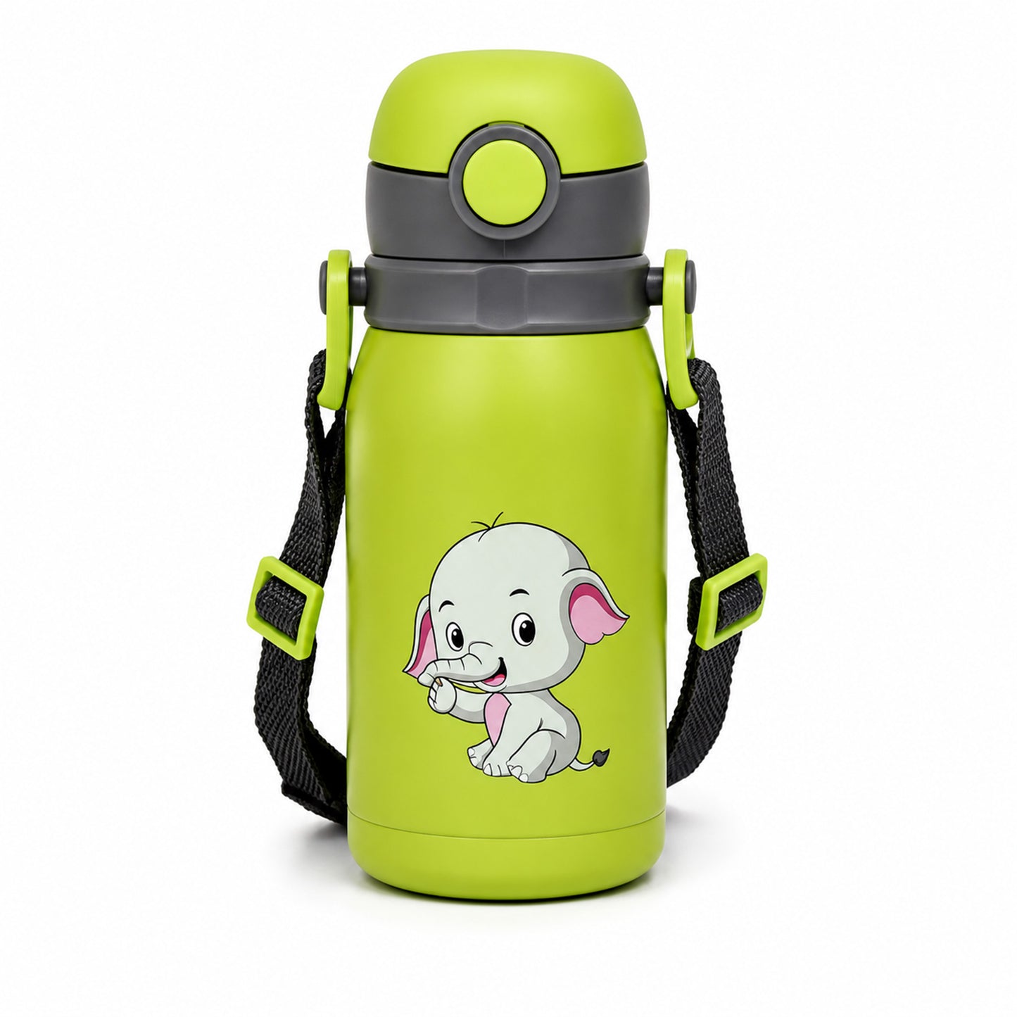 Four Brothers Kids Insulated Sipper Bottle- 300ml - 18Hr Hot & 24Hr Cold, Leakproof with Straw
