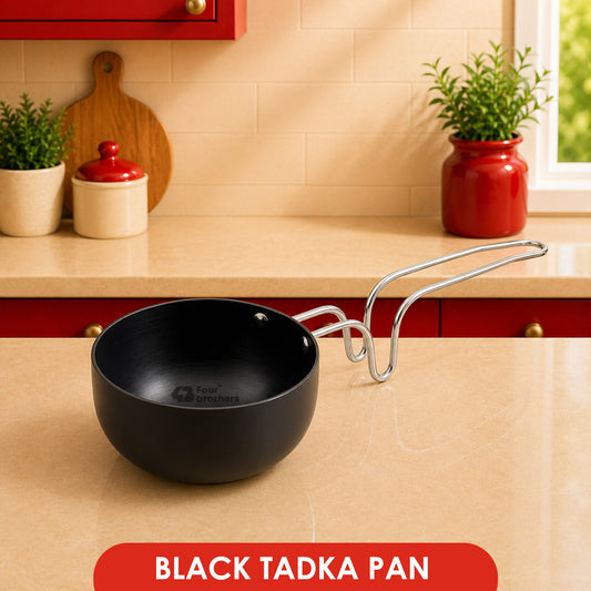 Vagaria Black Hard Anodised Tadka Pan