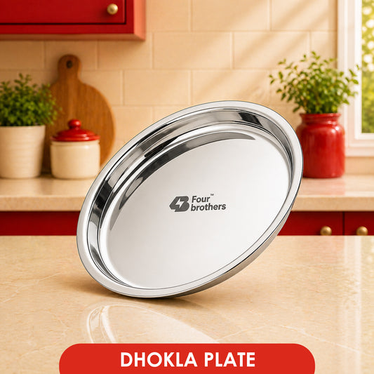 Dhokla Plate | Thattu Idly Plate - Single Pc