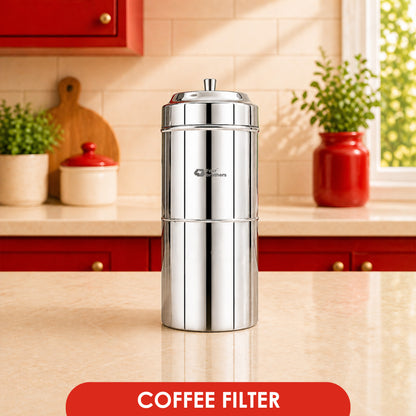 Stainless Steel Coffee Filter South Indian Style