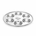 Stainless Steel Mini Idly Plate Set 6 Idly Capacity | Four Brothers