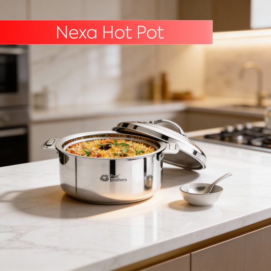 Nexa Hot Pot – Stainless Steel Casserole
