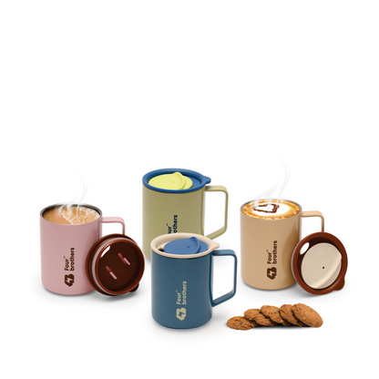 Set of 3pc Coffee Mug + Cola SS Flask FREE (Limited Time Offer)