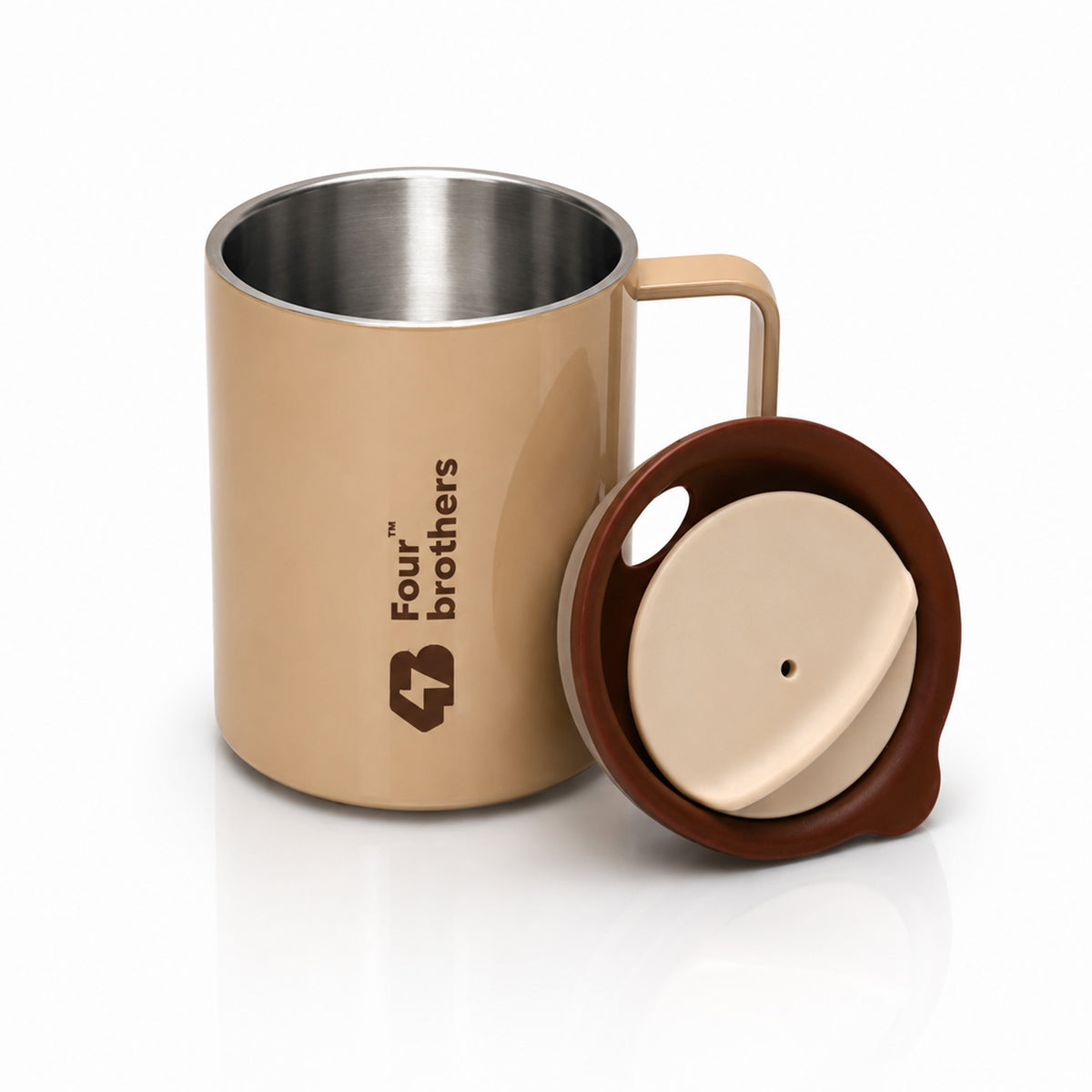 Novo Coffee Mug – Double Wall | 304 Stainless Steel (270ml)