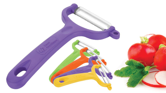 All‑Round Fruit & Vegetable Peeler with Ergonomic Grip
