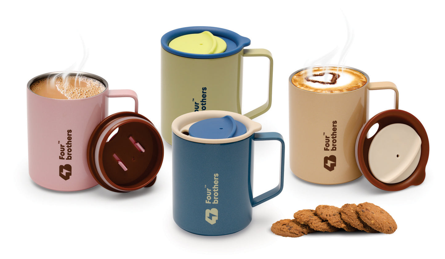 Novo Coffee Mug – Double Wall | 304 Stainless Steel (270ml)