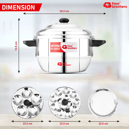 Optima Idly Maker - Stainless Steel