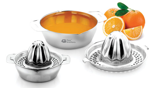 Four Brothers Stainless Steel Orange Juicer