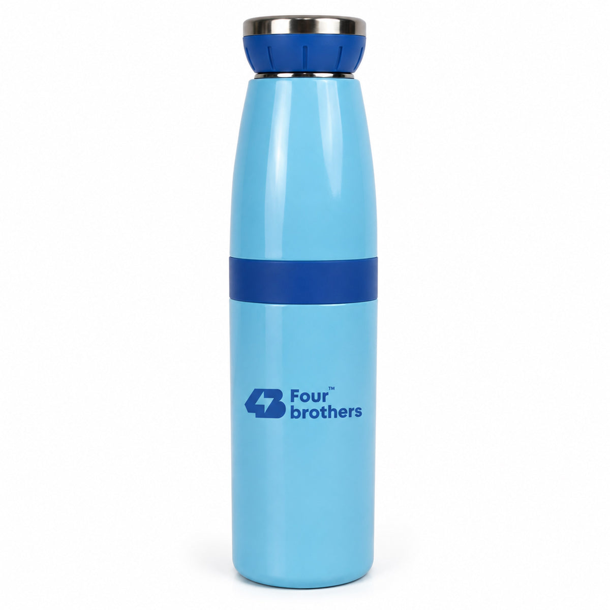 Four Brothers Stainless Steel Water Bottle ( Polo ) – Single Wall, Leakproof, Lightweight