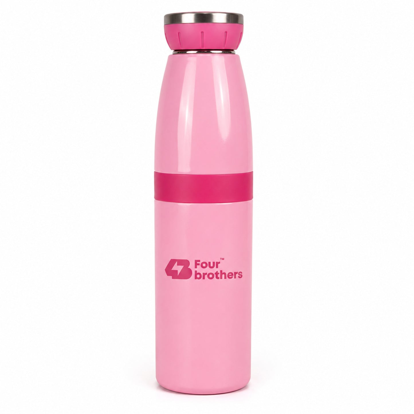 Four Brothers Stainless Steel Water Bottle ( Polo ) – Single Wall, Leakproof, Lightweight