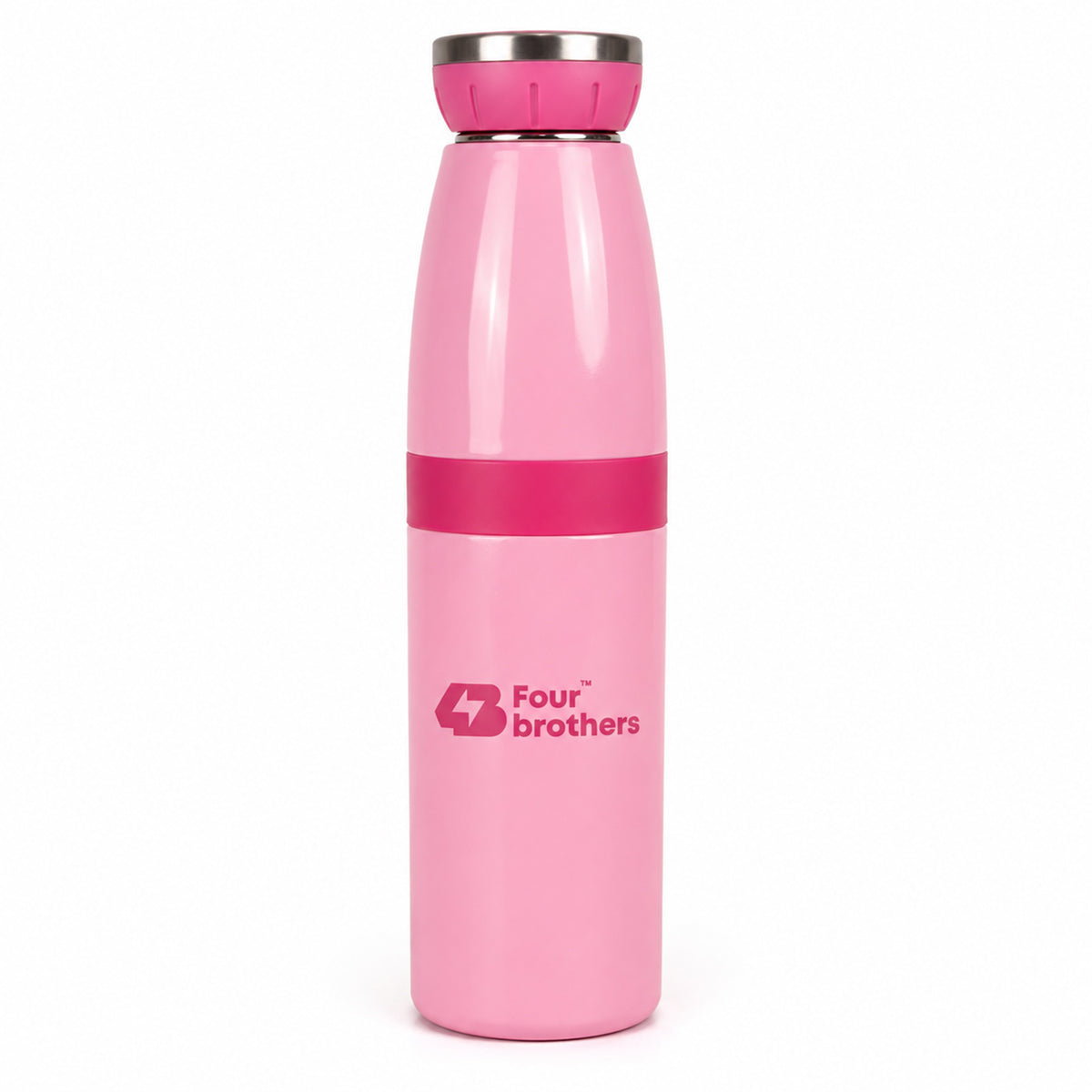 Four Brothers Stainless Steel Water Bottle ( Polo ) – Single Wall, Leakproof, Lightweight