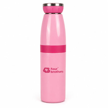 Four Brothers Stainless Steel Water Bottle ( Polo ) – Single Wall, Leakproof, Lightweight