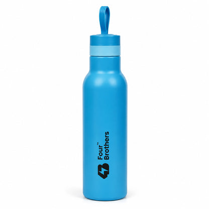 Four Brothers Stainless Steel Water Bottle ( Pulse ) – Single Wall, Leakproof, Lightweight