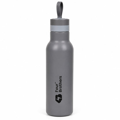 Four Brothers Stainless Steel Water Bottle ( Pulse ) – Single Wall, Leakproof, Lightweight