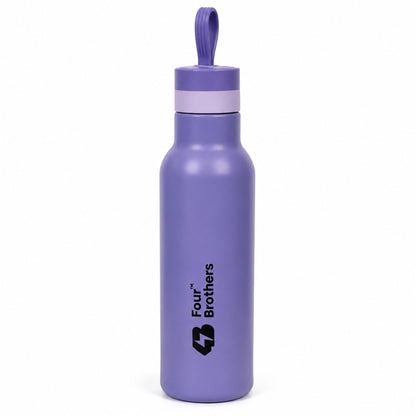 Four Brothers Stainless Steel Water Bottle ( Pulse ) – Single Wall, Leakproof, Lightweight