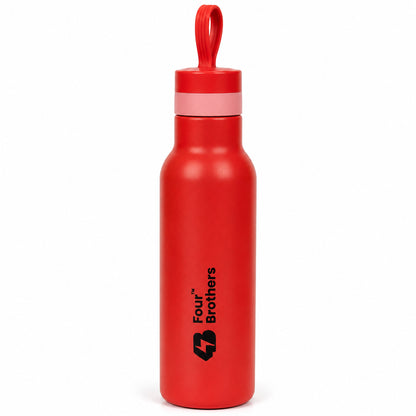 Four Brothers Stainless Steel Water Bottle ( Pulse ) – Single Wall, Leakproof, Lightweight