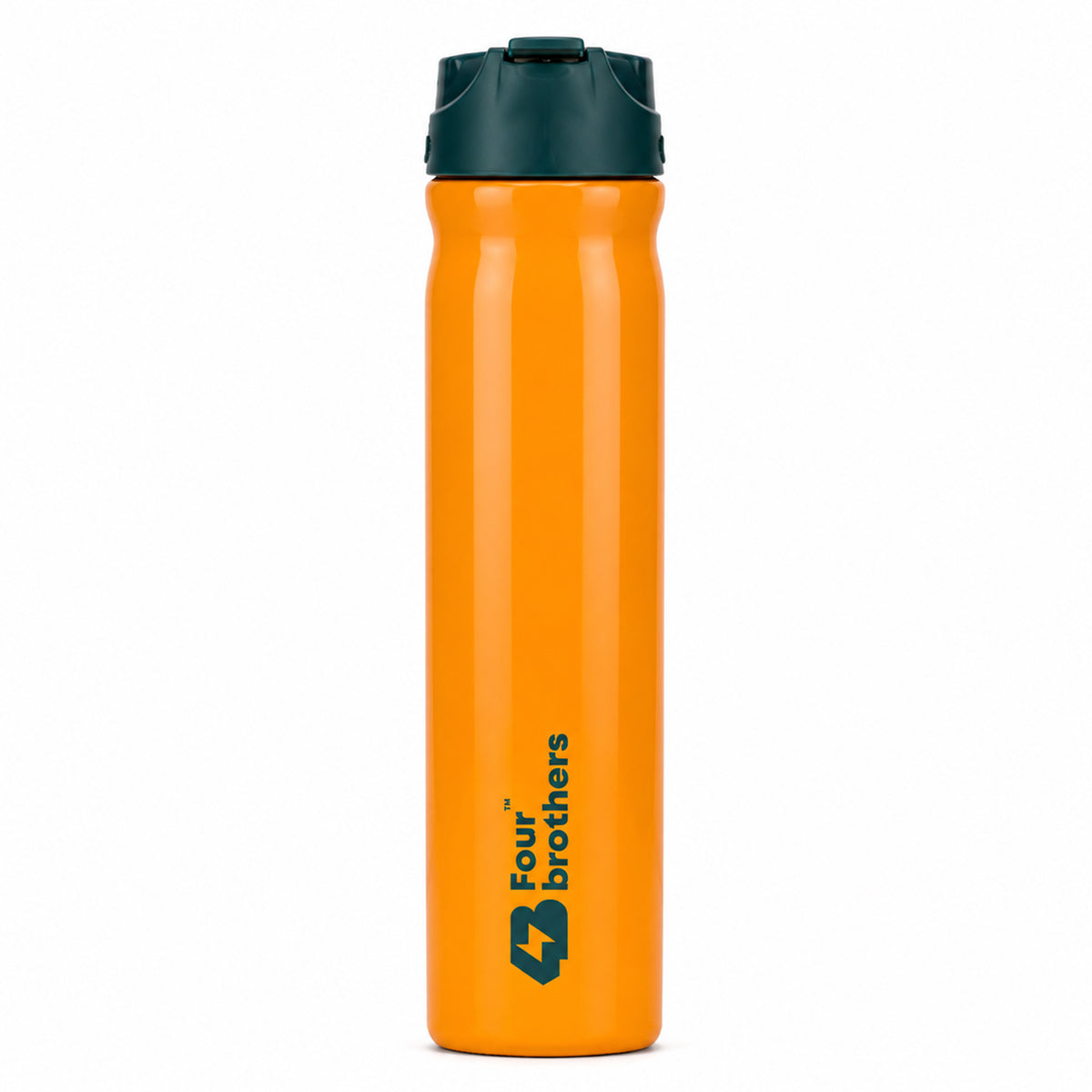 Four Brothers Stainless Steel Sipper Bottle ( Sippy ) – Single Wall, Leakproof Straw Water Bottle