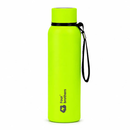 Four Brothers Insulated Water Bottle( Storm ) – 18Hr Hot & 24Hr Cold Stainless Steel Flask (Leakproof)
