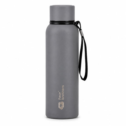 Four Brothers Insulated Water Bottle( Storm ) – 18Hr Hot & 24Hr Cold Stainless Steel Flask (Leakproof)