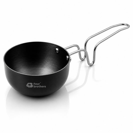 Vagaria Black Hard Anodised Tadka Pan