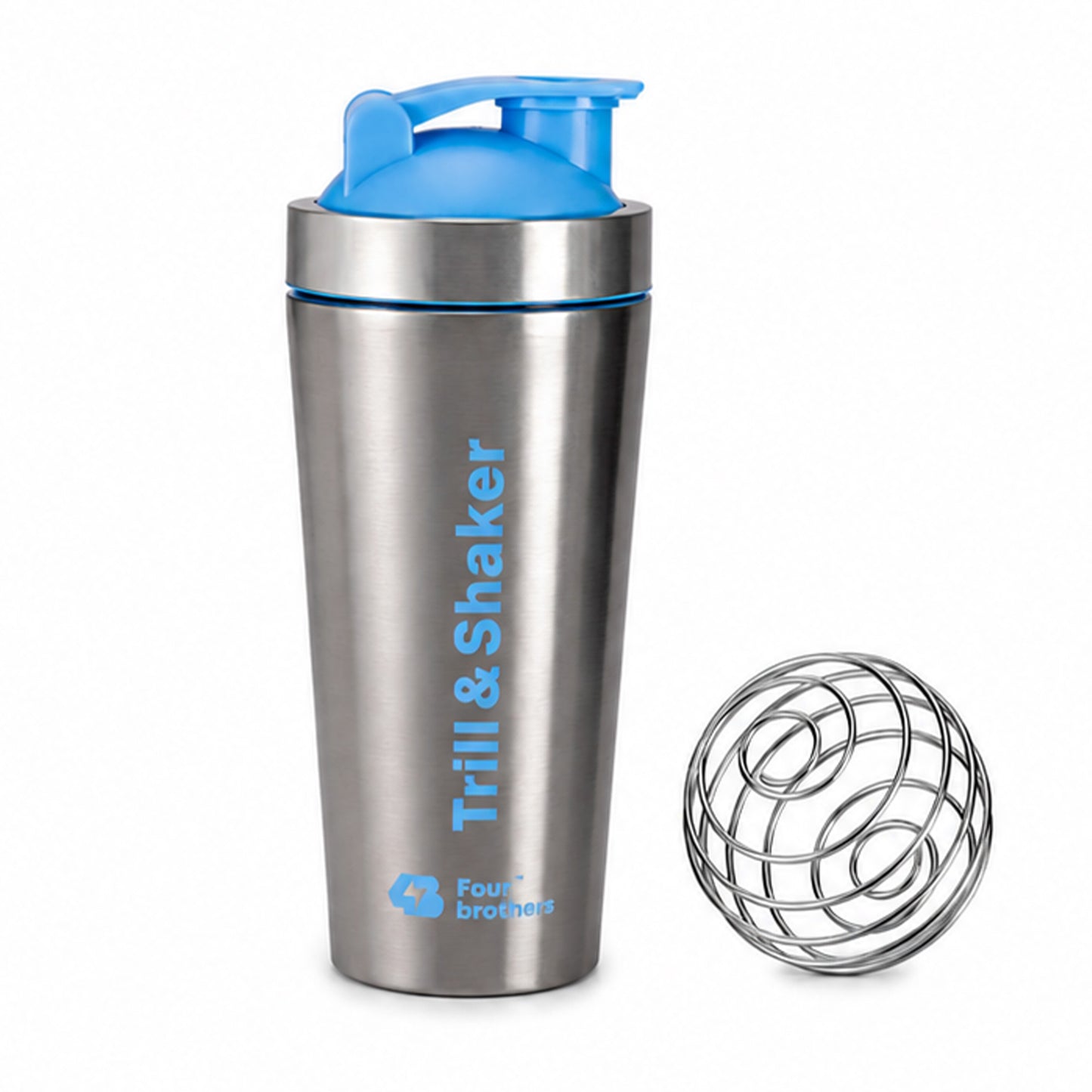 Four Brothers Stainless Steel Trill & Shaker Bottle