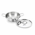 Four Brothers Triply Stainless Steel Tasla – Ideal for Indian Cooking