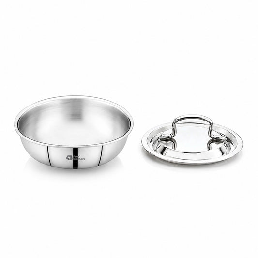 Four Brothers Triply Tasla – Three Layer Stainless Steel Cookware Construction