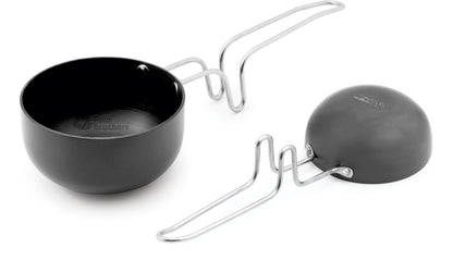 Vagaria Black Hard Anodised Tadka Pan