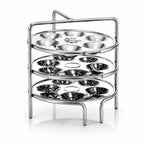 Mini Idly Stand Stainless Steel Steamer Plate, 5 Idlis Per Plate | Four Brothers