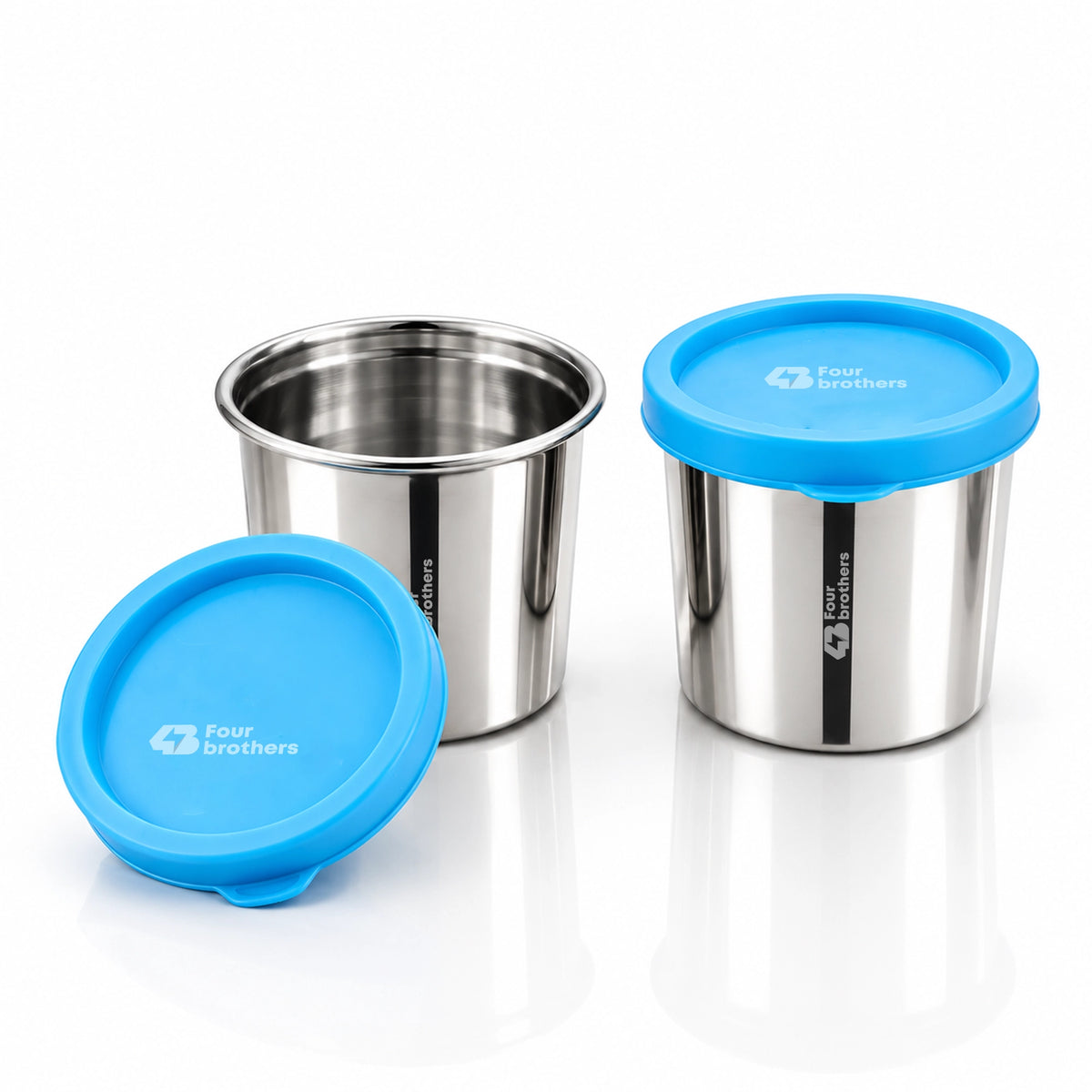 Stainless Steel Addon Mini Dabbi Airtight Leak Proof | Four Brothers