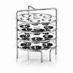 Mini Idly Stand Stainless Steel Steamer Plate, 5 Idlis Per Plate | Four Brothers