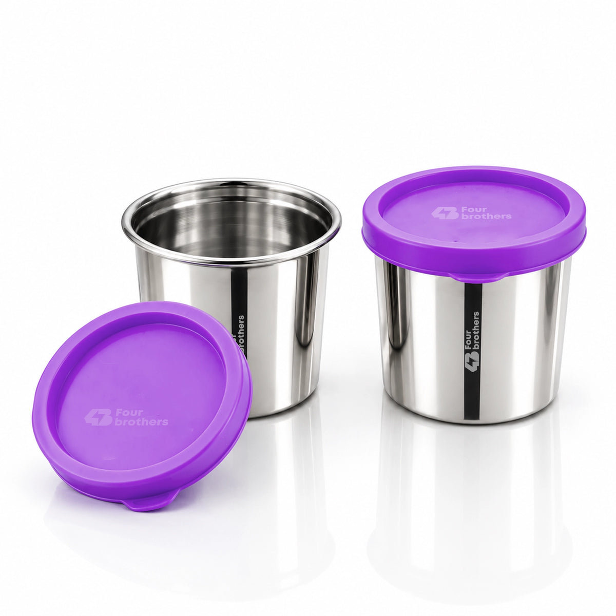 Stainless Steel Addon Mini Dabbi Airtight Leak Proof | Four Brothers