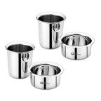 Traditional Stainless Steel Coffee Dubra Set | Four Brothers