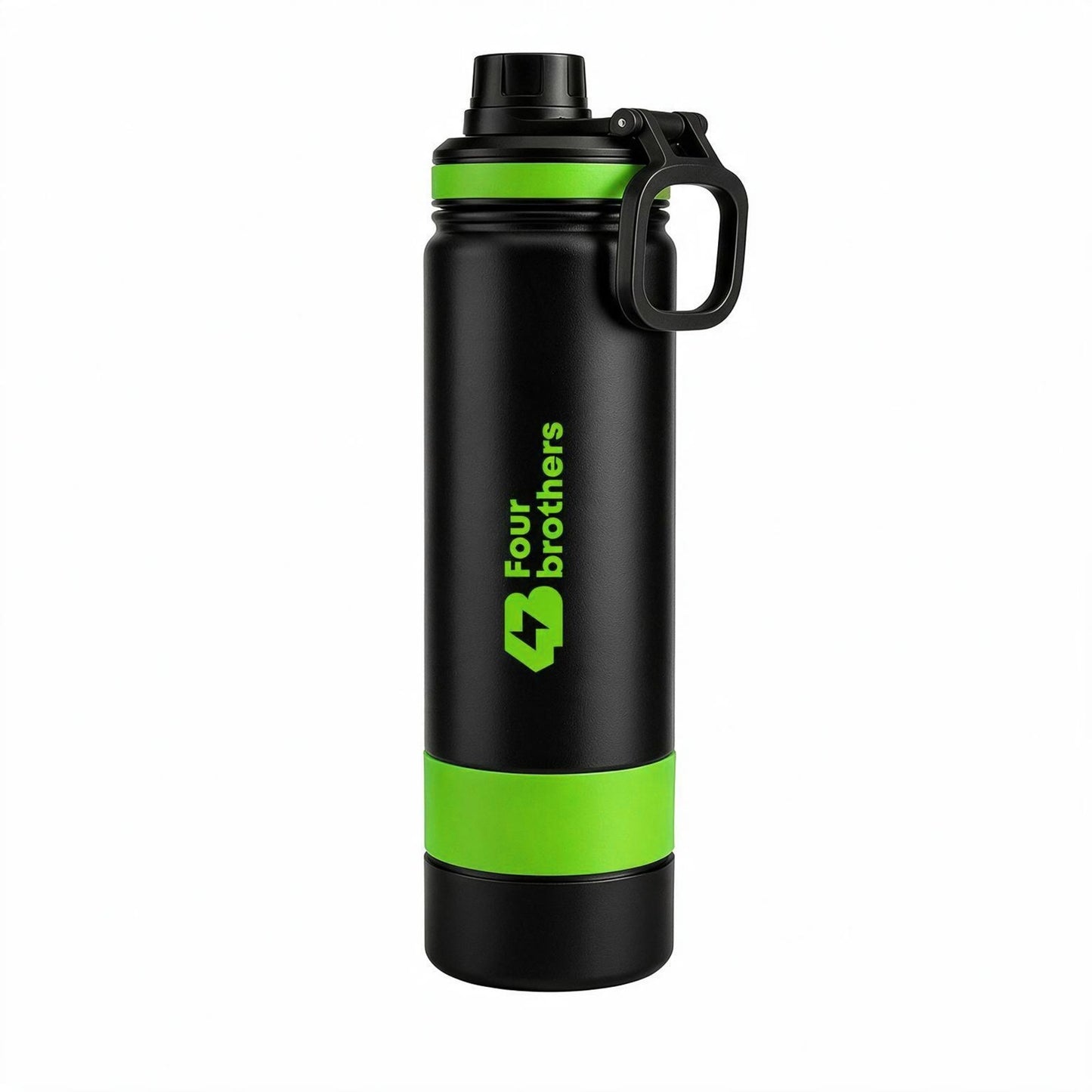 Four Brothers Ranger Insulated Stainless Steel Water Bottle – 18 Hours Hot, 24 Hours Cold