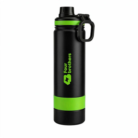 Four Brothers Ranger Insulated Stainless Steel Water Bottle – 18 Hours Hot, 24 Hours Cold