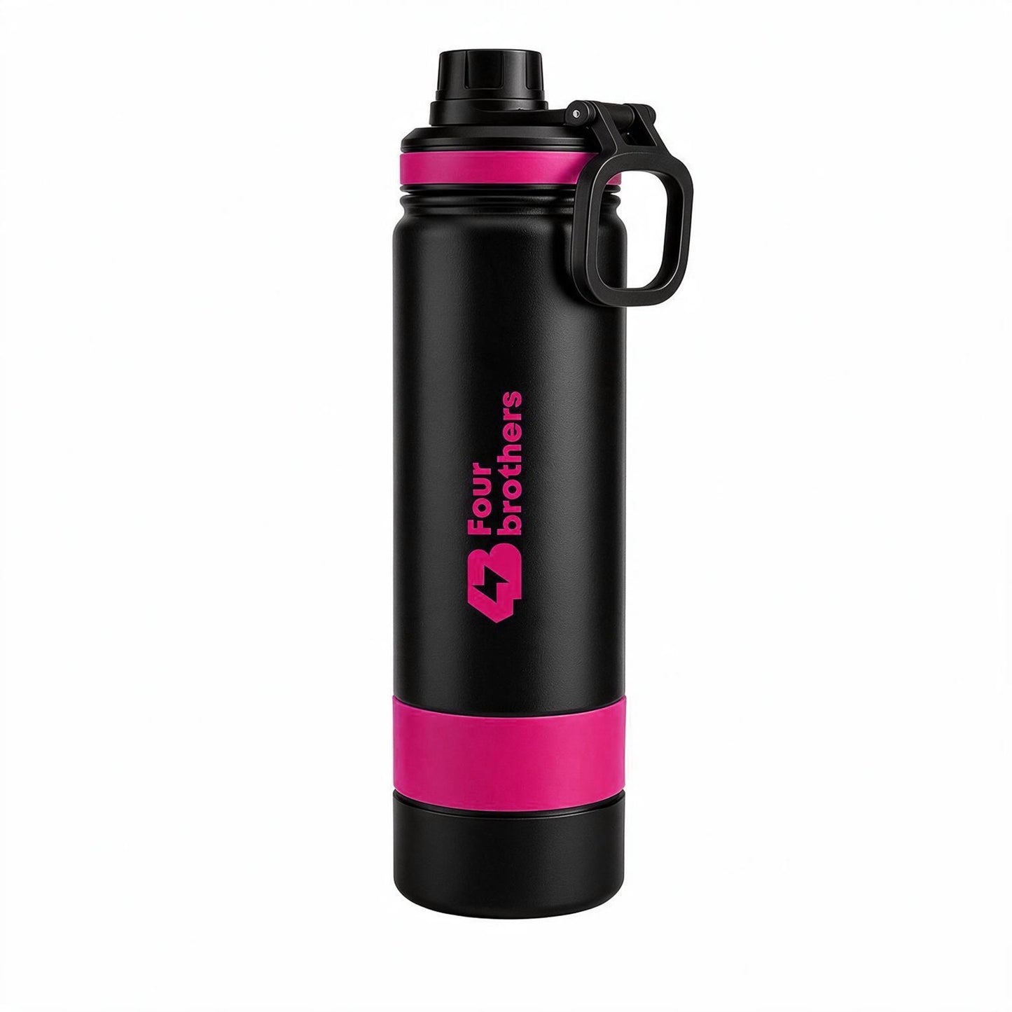 Four Brothers Ranger Insulated Stainless Steel Water Bottle – 18 Hours Hot, 24 Hours Cold