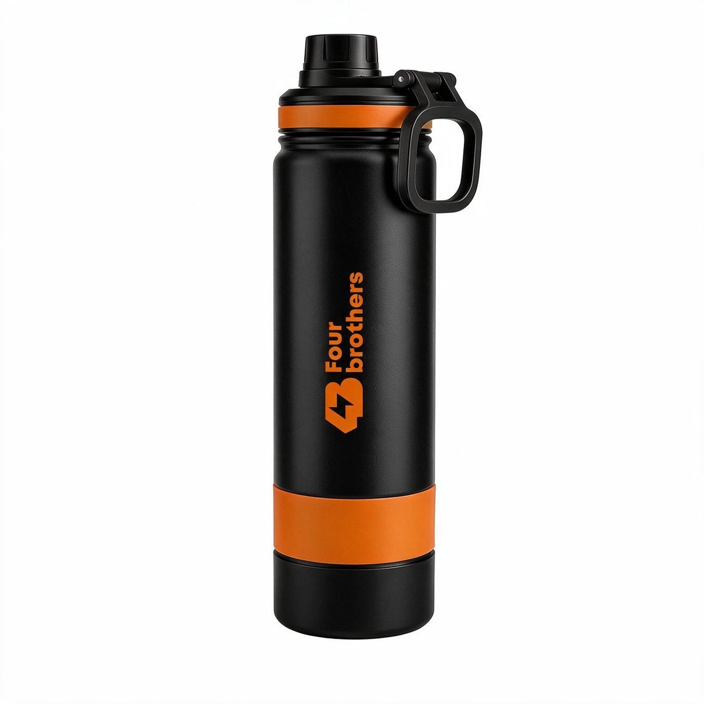 Four Brothers Ranger Insulated Stainless Steel Water Bottle – 18 Hours Hot, 24 Hours Cold