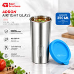 Stainless Steel Addon Tumbler with Airtight Leak Proof Lid Four Brothers | Four Brothers