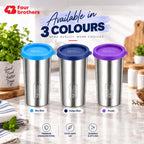 Stainless Steel Addon Tumbler with Airtight Leak Proof Lid Four Brothers | Four Brothers