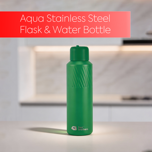 Aqua Flask Double Wall Inside Steel Water Bottle