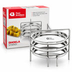 Dhokla Stand, Thattu Idly Stand Stainless Steel Steamer Plate | Four Brothers