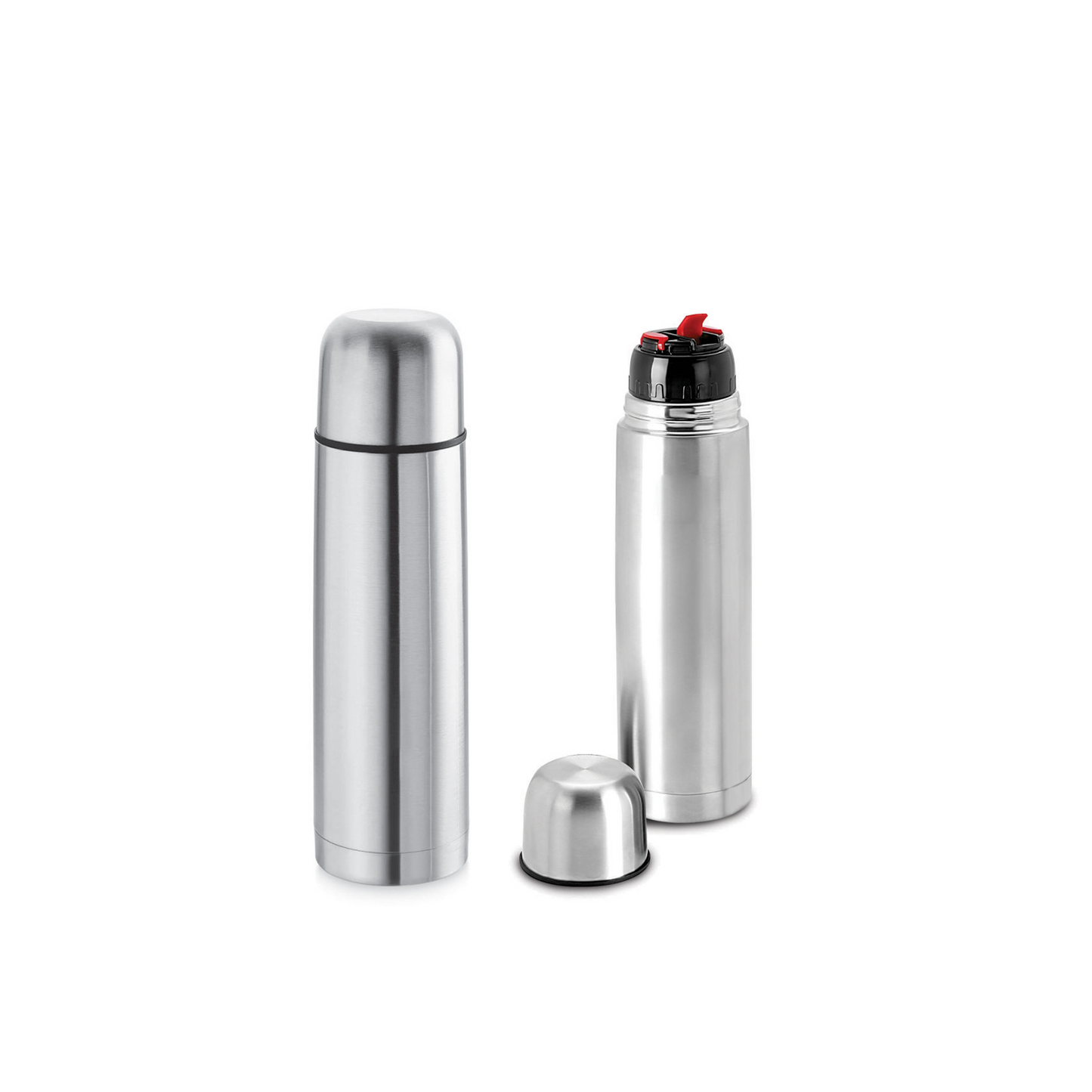 Hot and Cold Thermosteel Double Wall Inside 304 S.S Bullet Flask