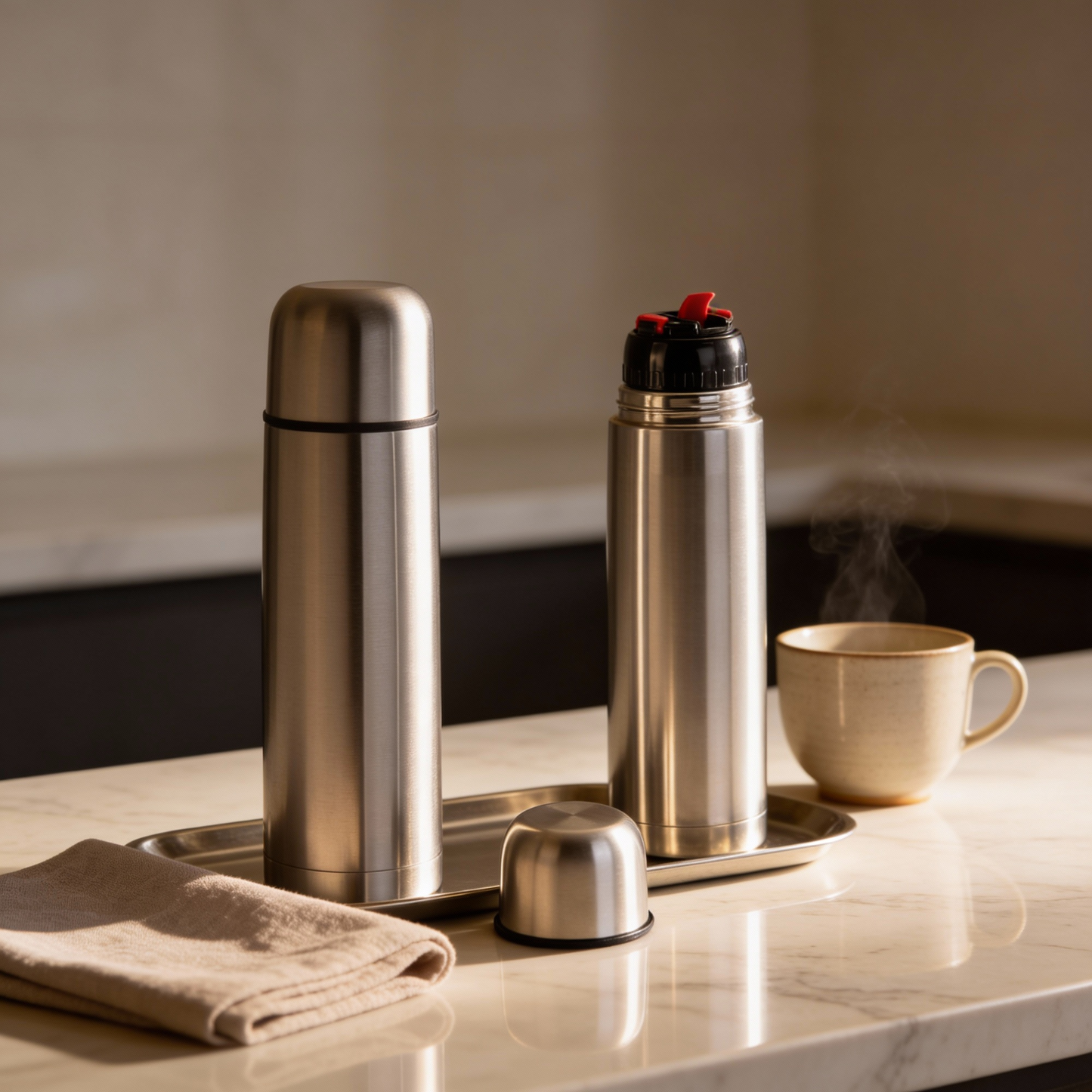 Bullet Flask 1000ml + FREE S.S Bottle (Limited Offer)